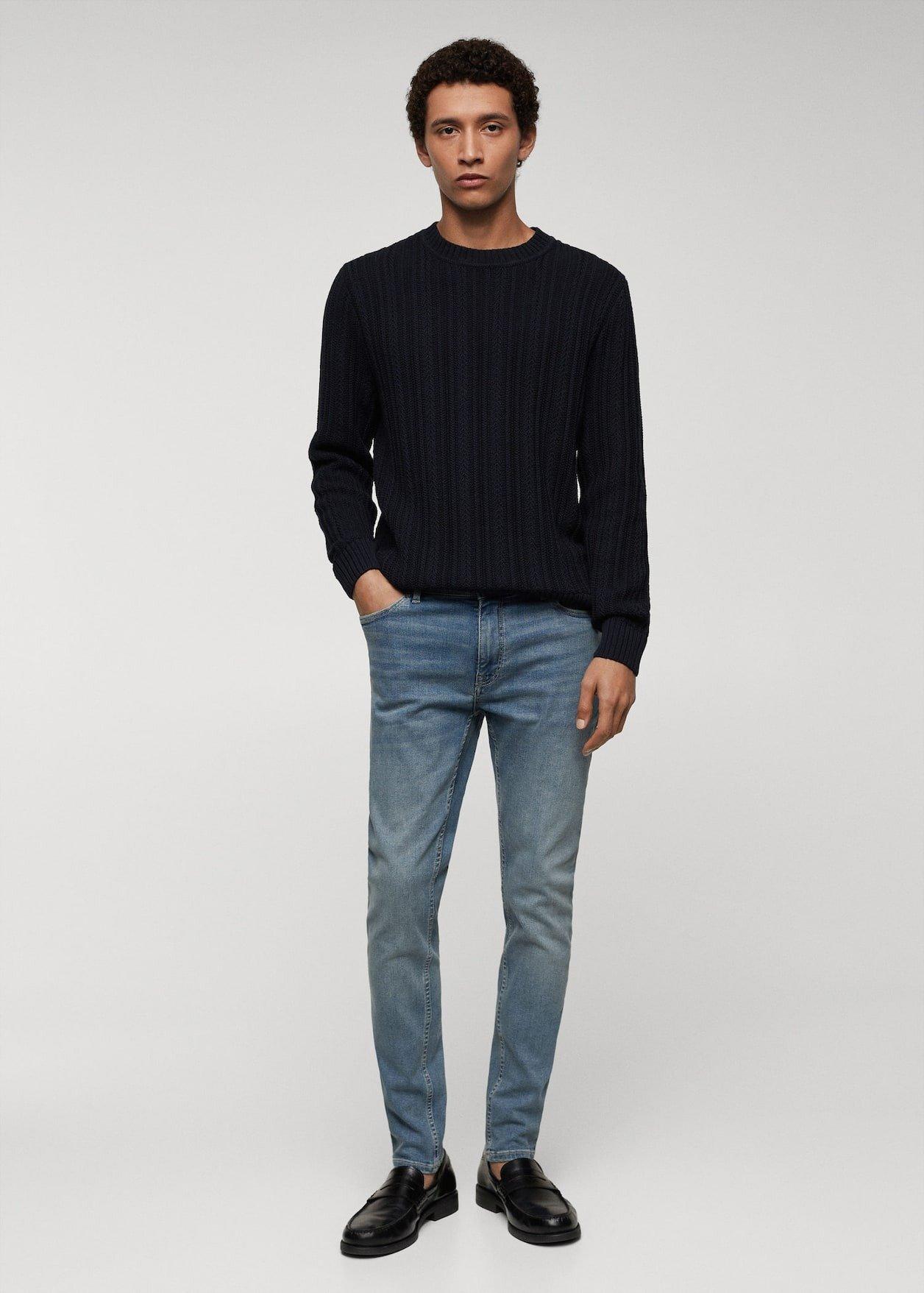 Mango - Blue Jude Skinny-Fit Jeans