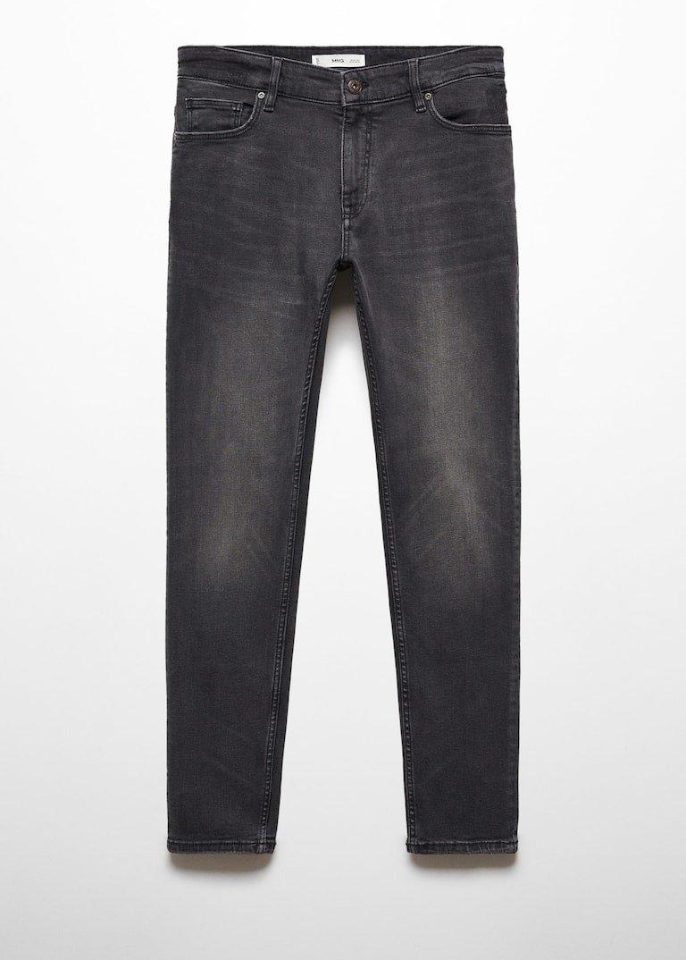 Mango - Grey Jude Skinny-Fit Jeans