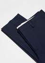 Mango - Navy Stretch Super Slim Suit Trousers