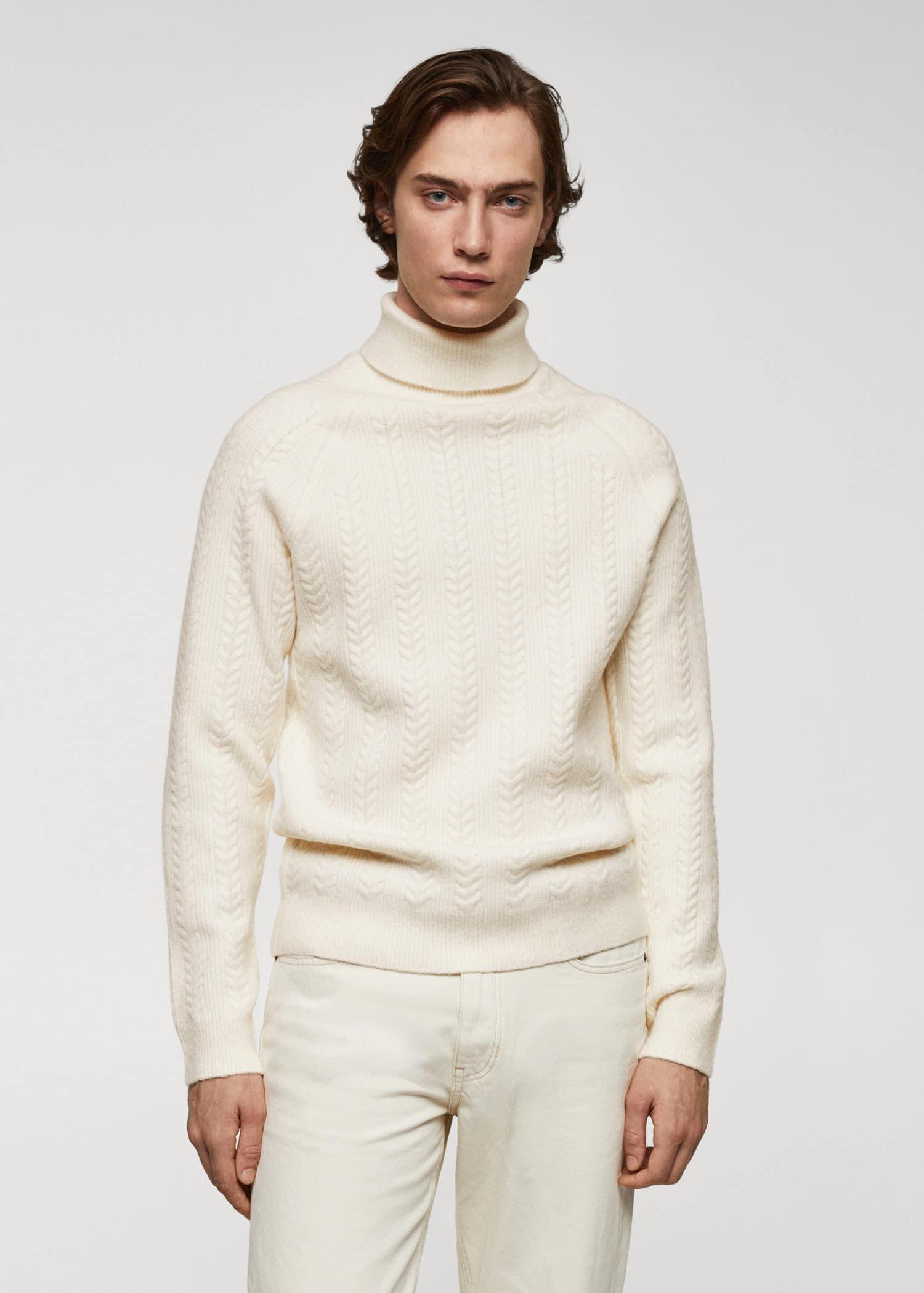 Mango best sale white turtleneck