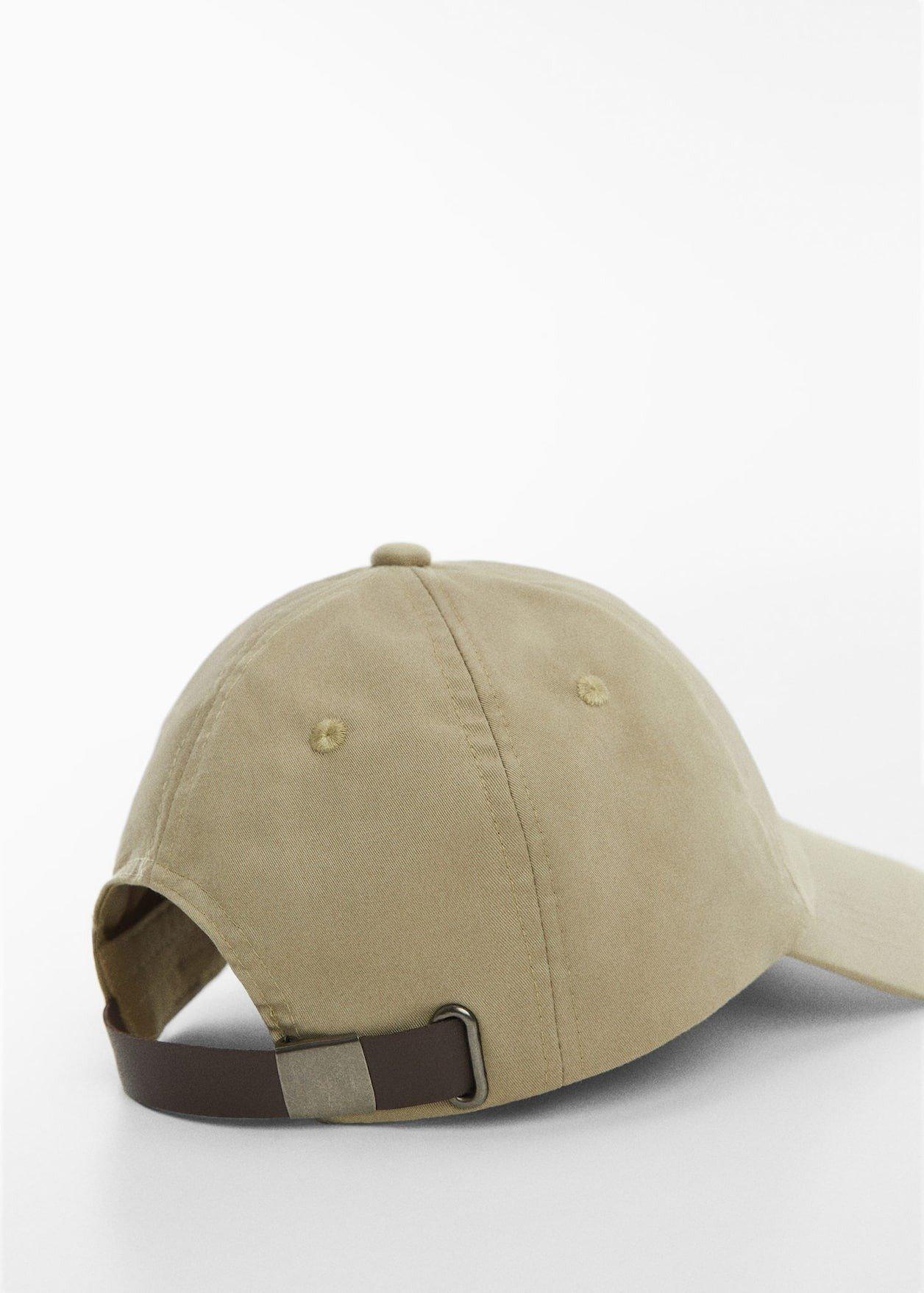 Brown Lt-Pastel Cotton Visor Cap, , large image number 1