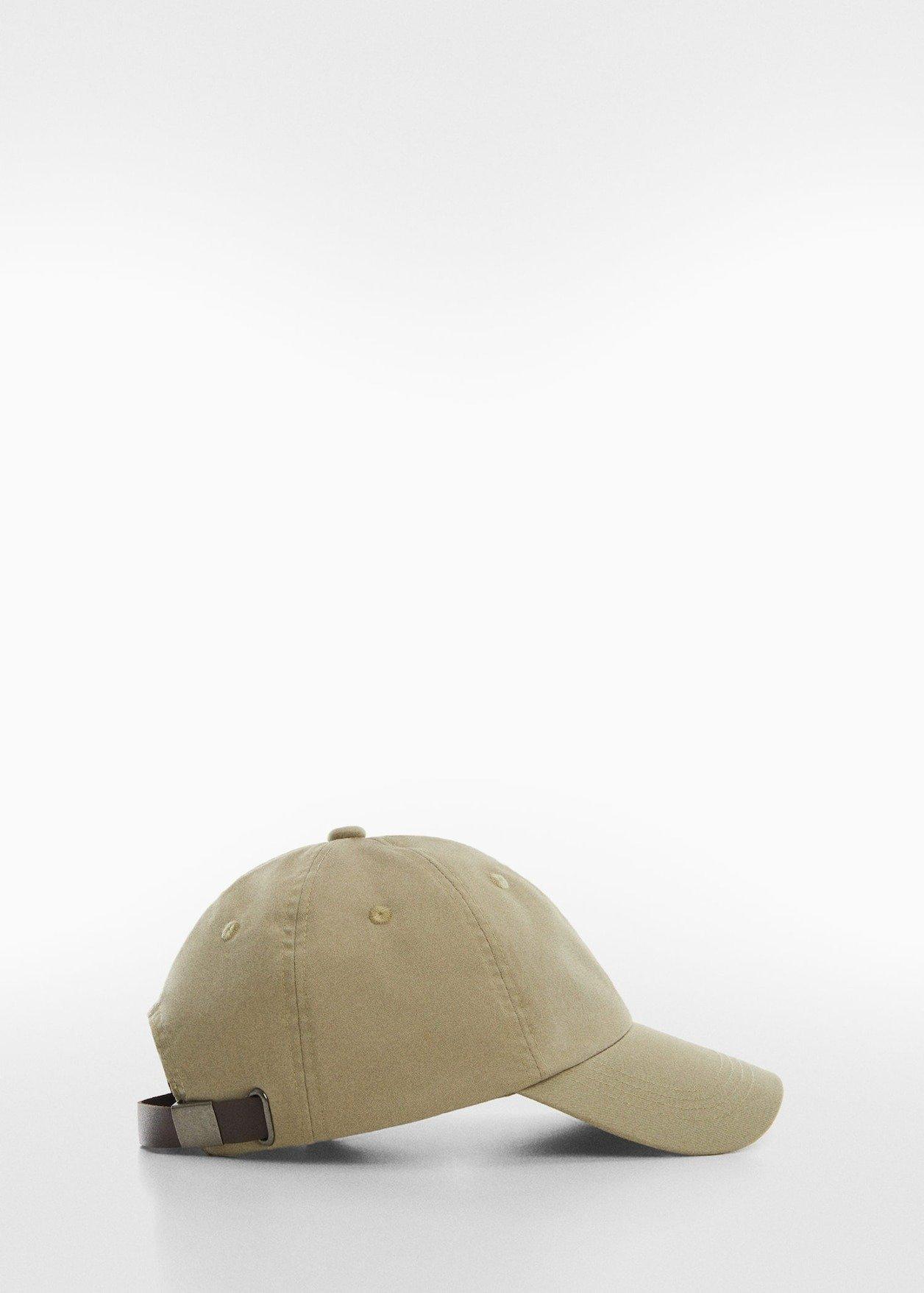 Brown Lt-Pastel Cotton Visor Cap, , large image number 4