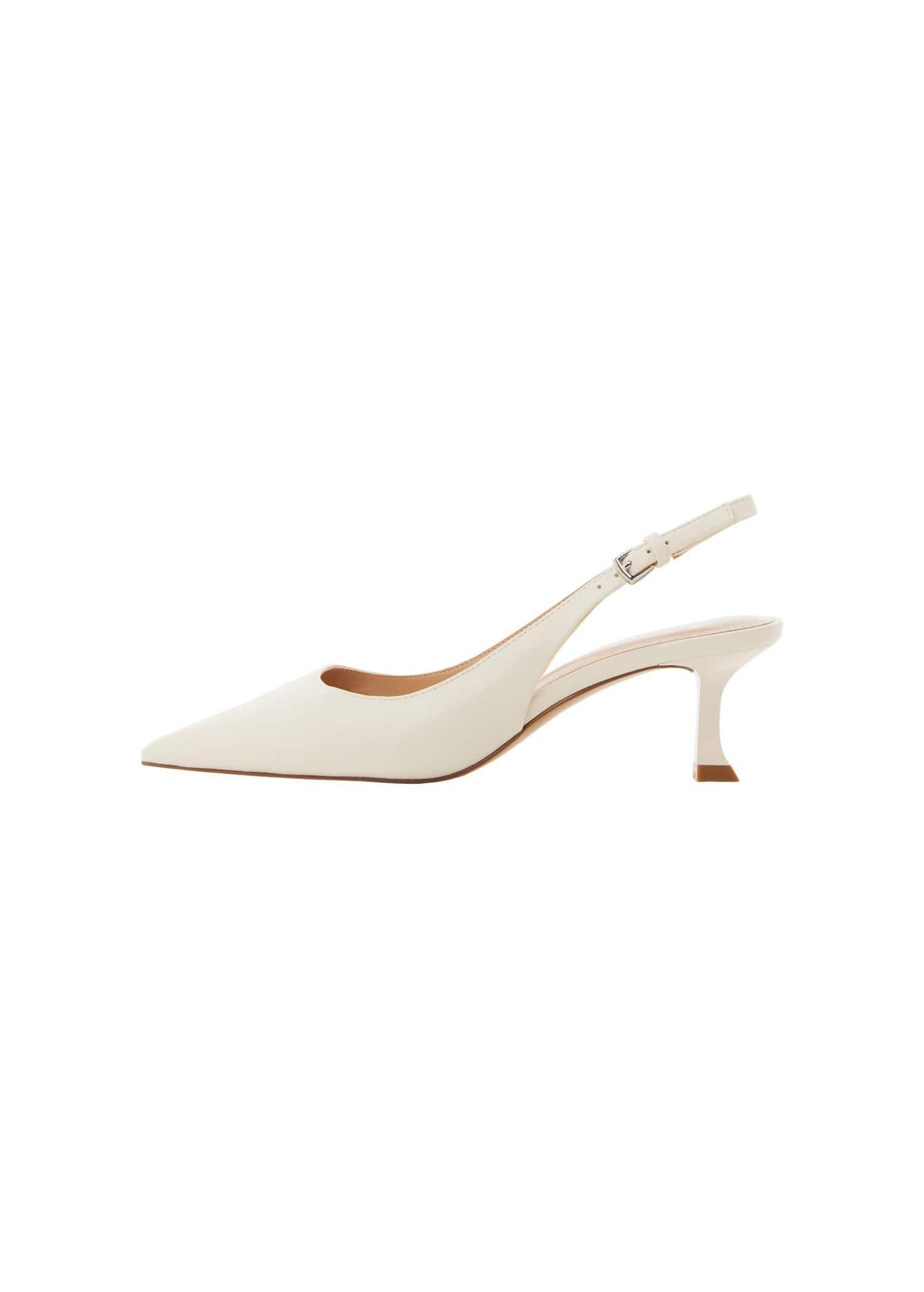 Beige Kitten Heel Shoes, , large image number 3