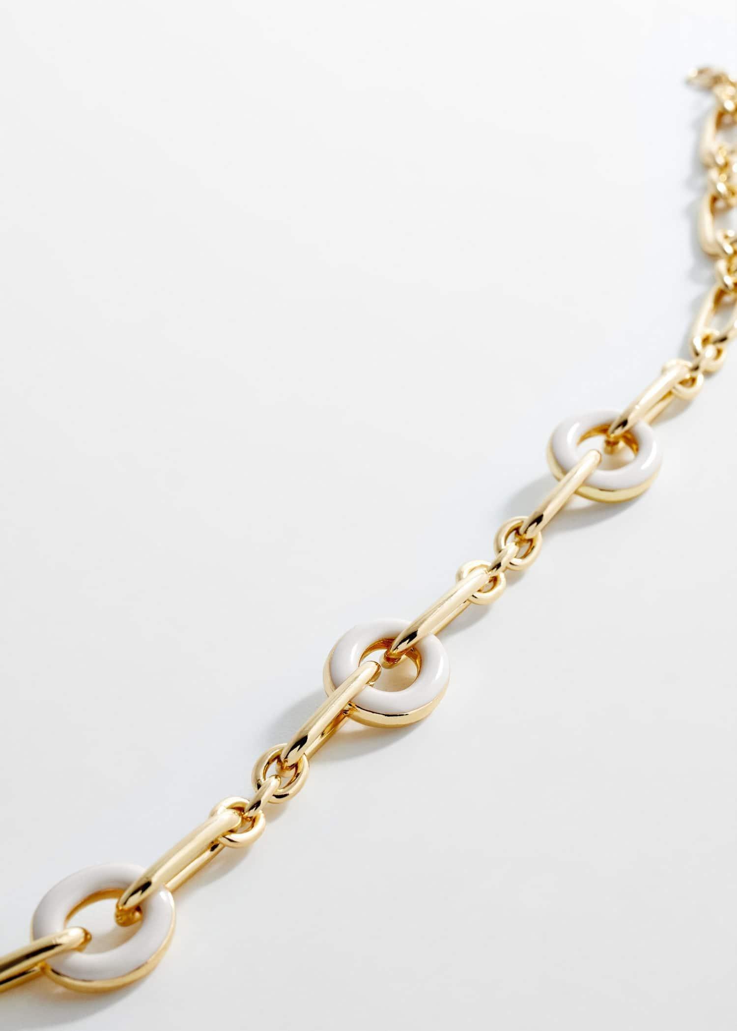 Gold Combined Hoops Necklace, , large image number 1