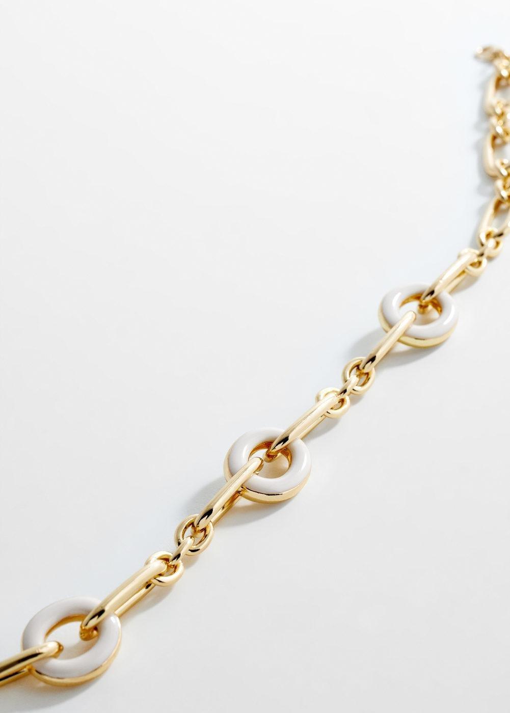 Gold Combined Hoops Necklace, , large image number 2