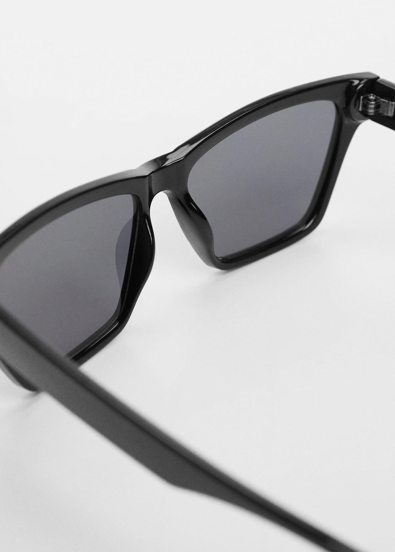 Mango - Black Acetate Frame Sunglasses