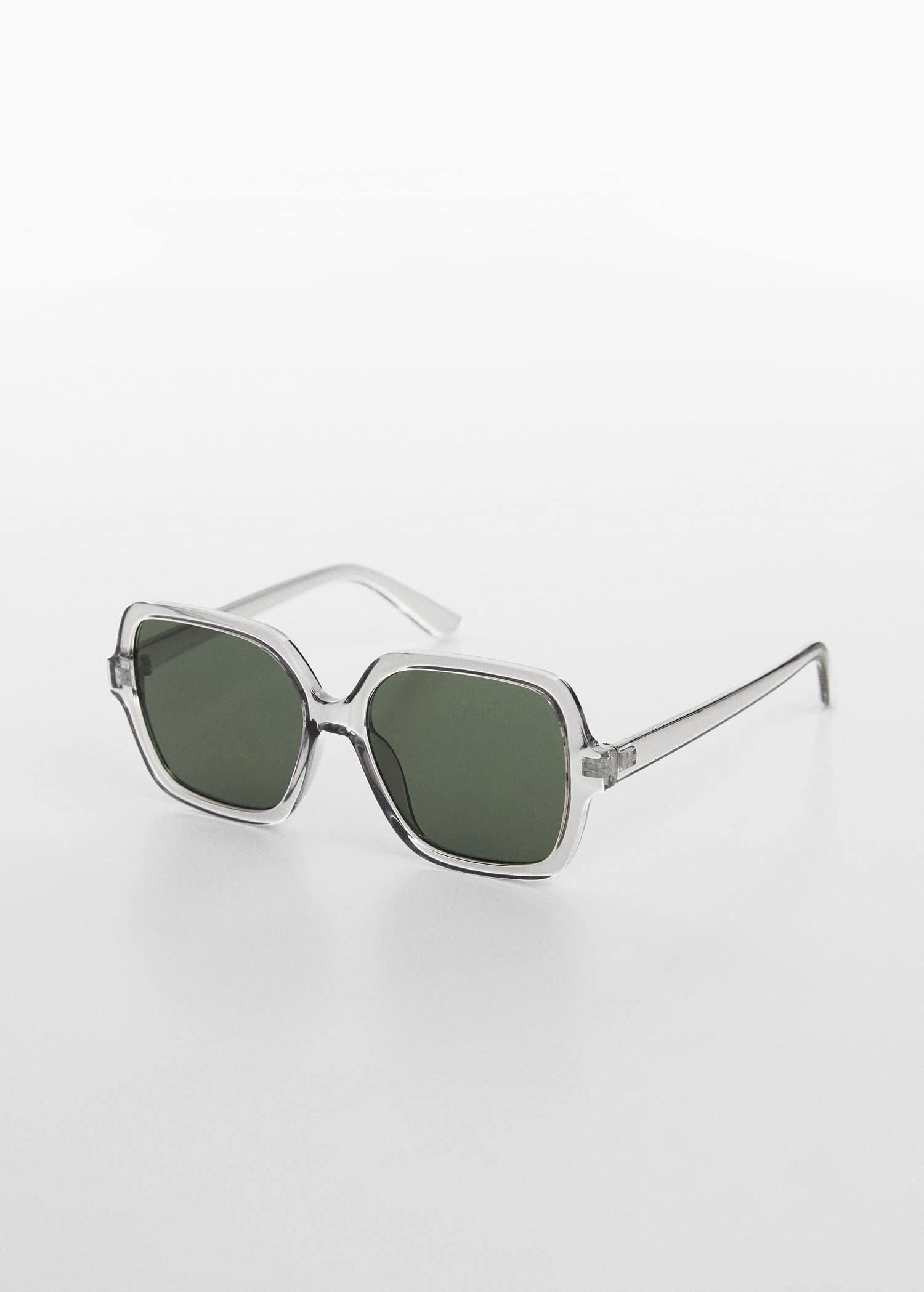 Mango - Grey Square Sunglasses