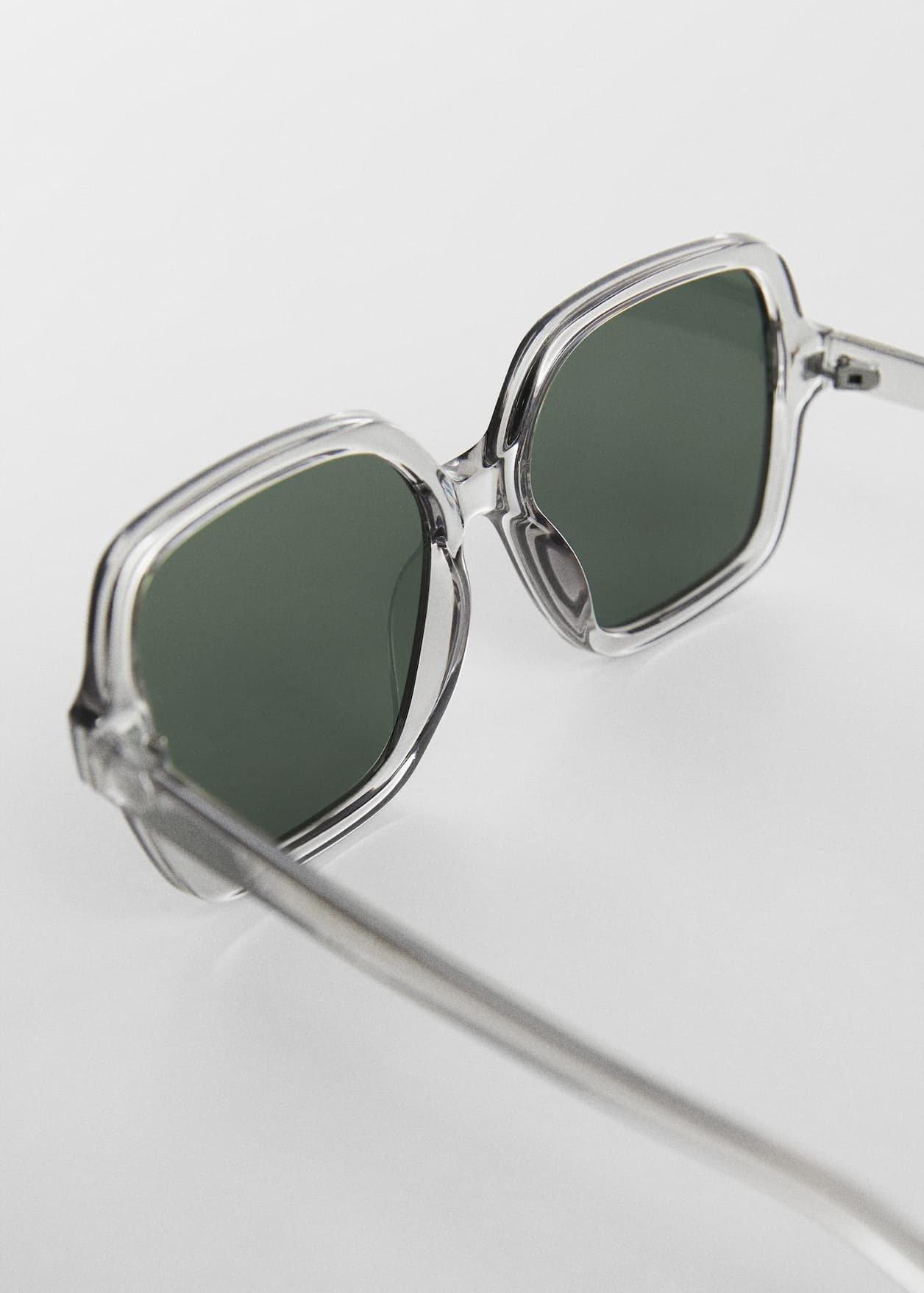 Mango - Grey Square Sunglasses