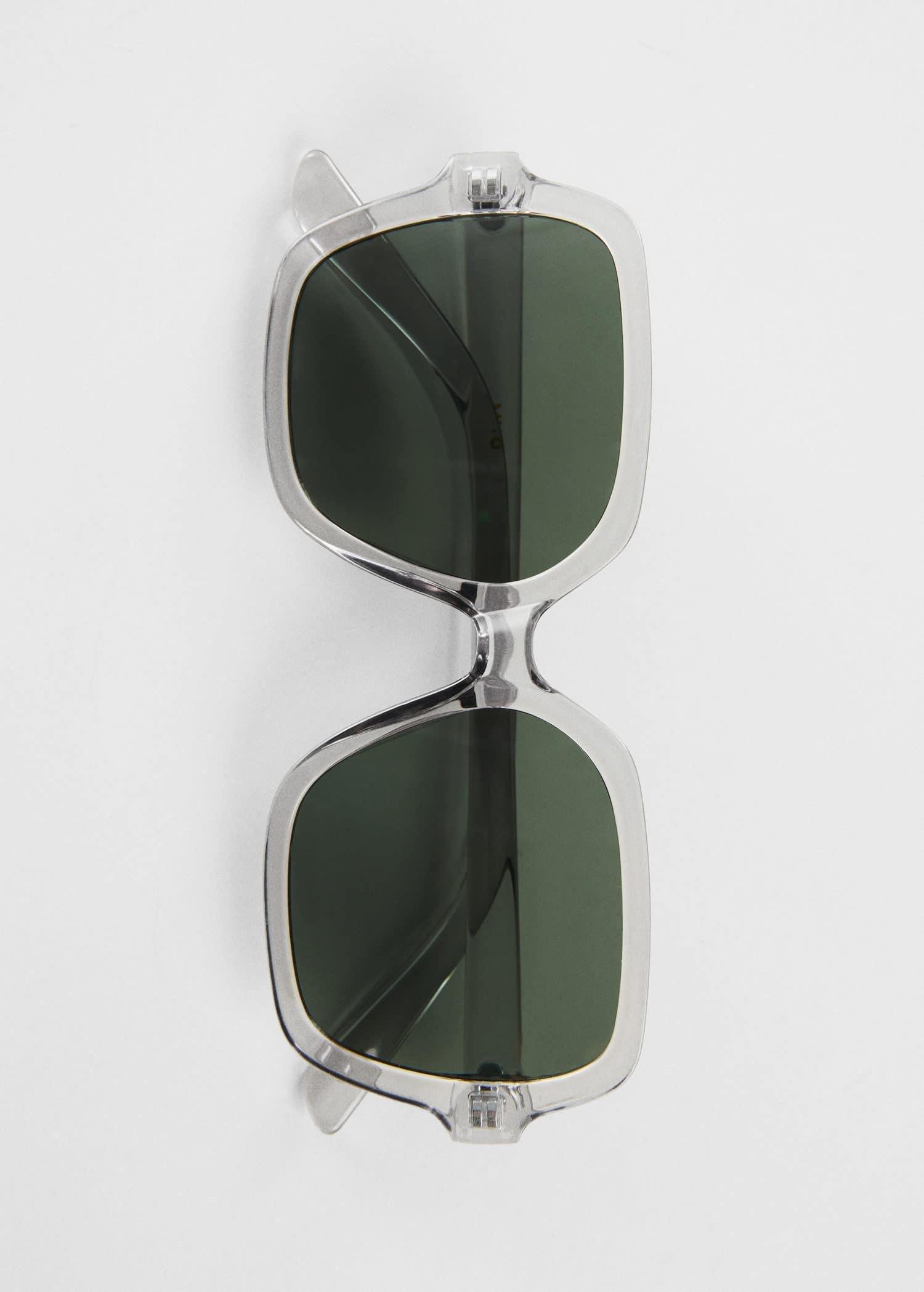 Mango - Grey Square Sunglasses