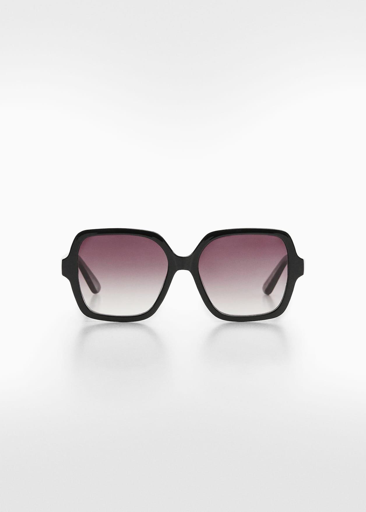 Mango - Black Square Sunglasses