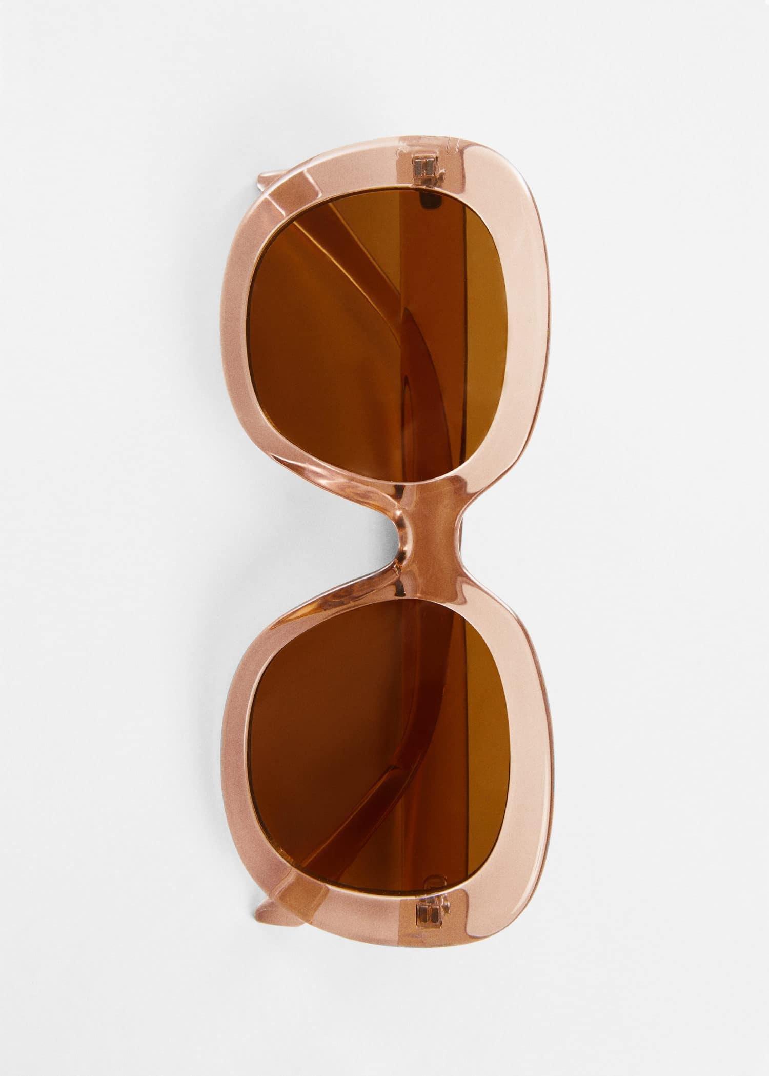 Pink Maxi-Frame Sunglasses, , large image number 5
