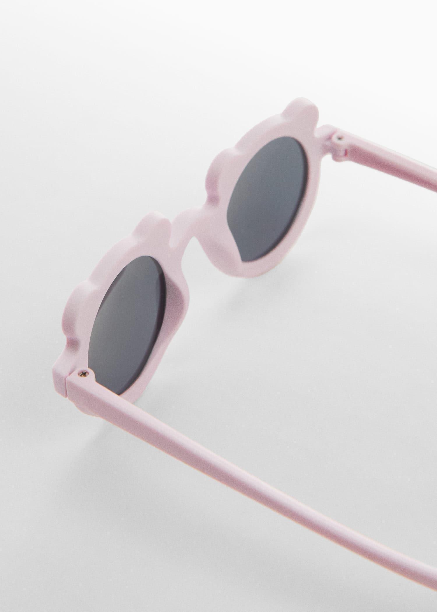 Mango - Pink Teddy Bear Sunglasses, Kids Girls