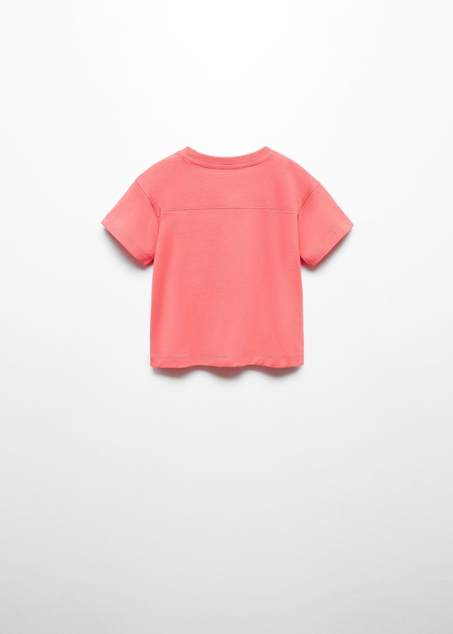 Mango - Orange Printed Cotton-Blend T-Shirt, Kids Boys