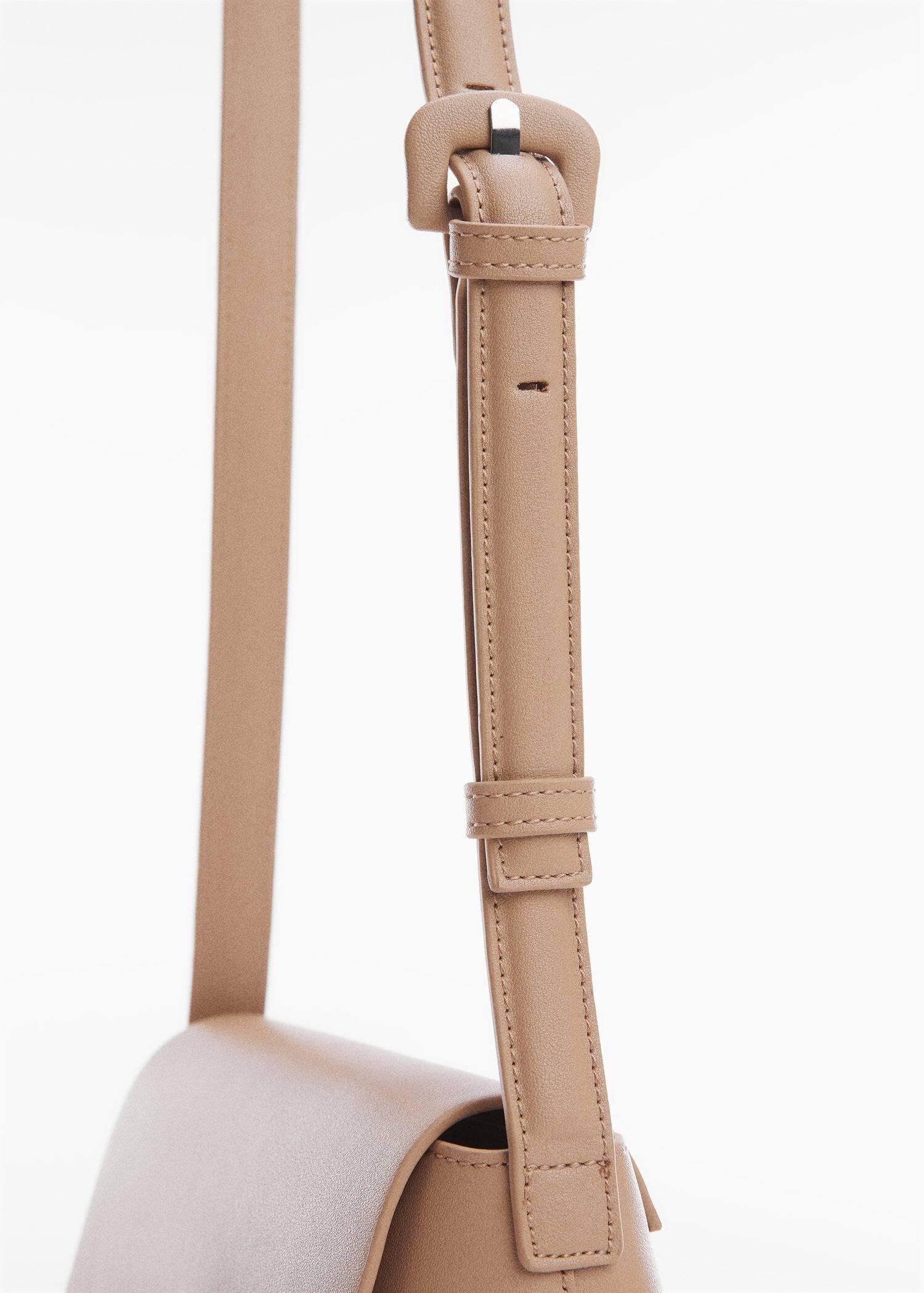 Brown Crossbody Flap Bag, , large image number 1