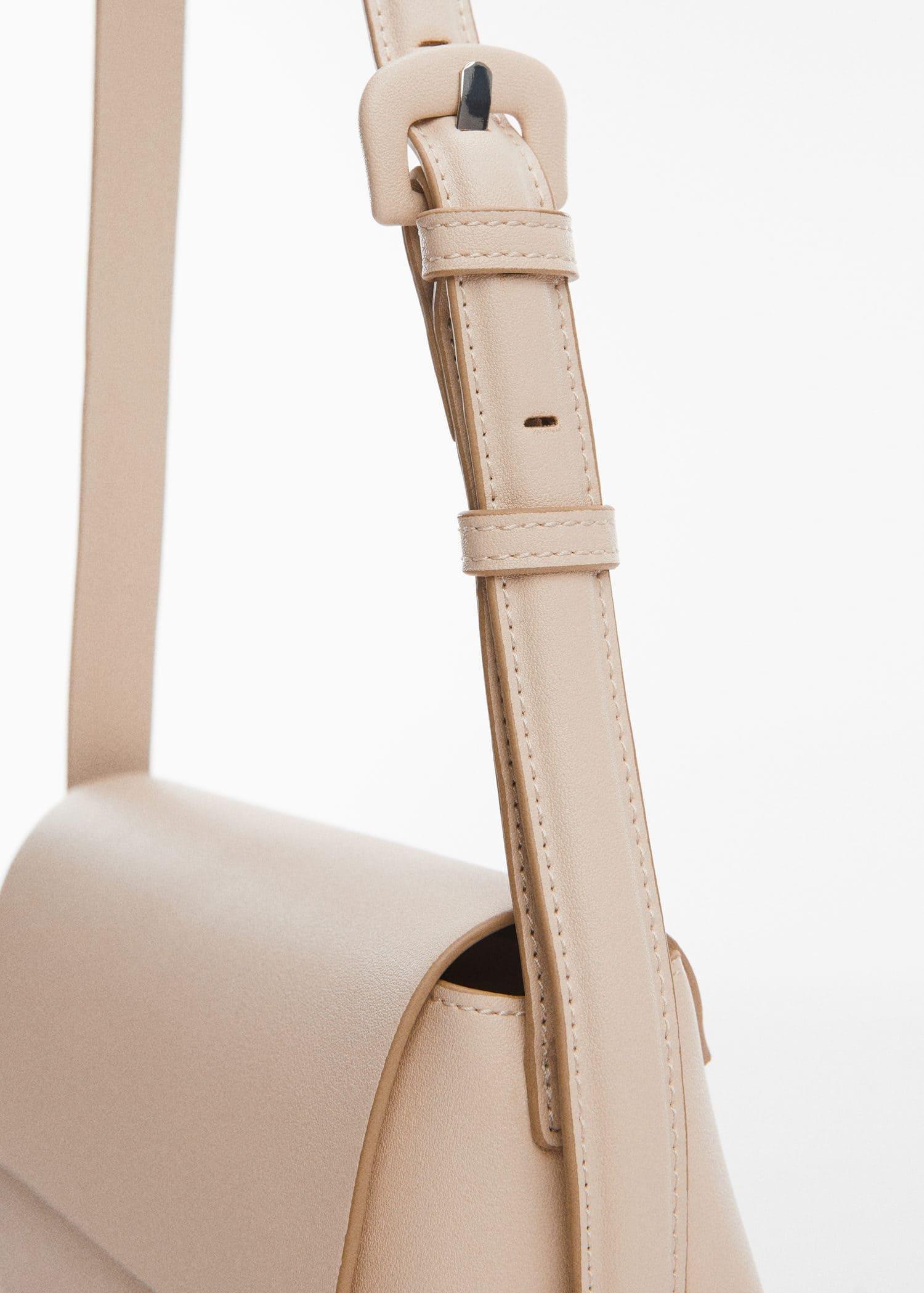 Mango - White Shoulder Bag