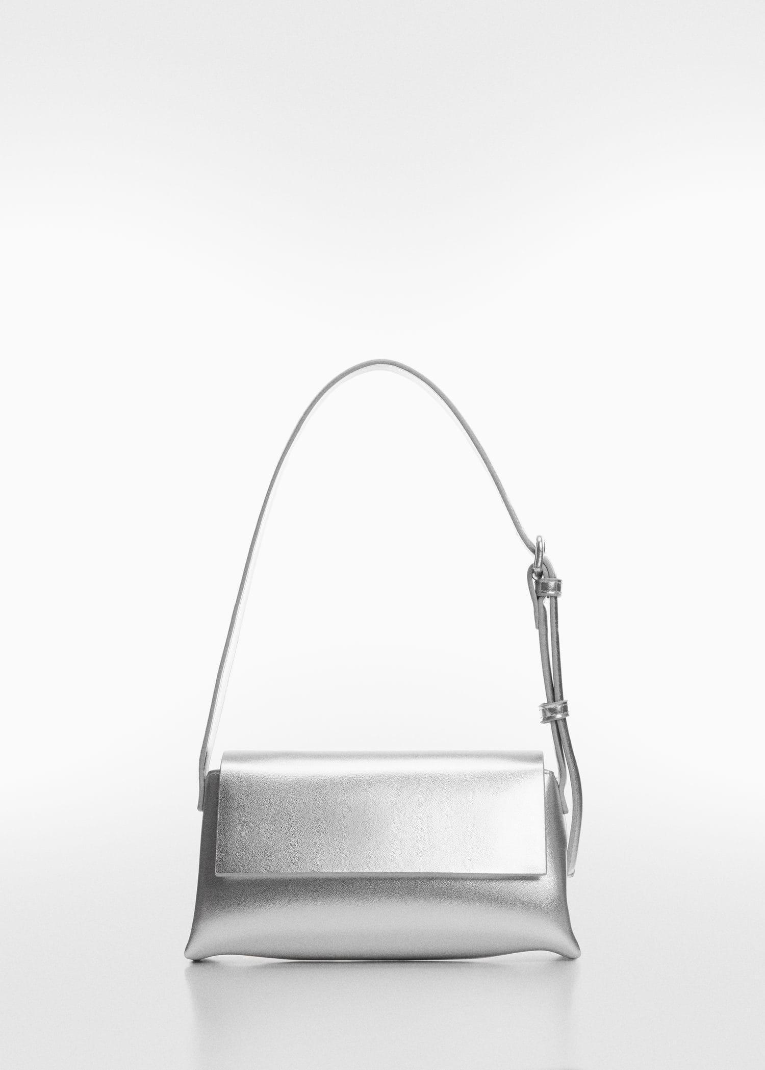 Silver Shoulder Bag, , large image number 4