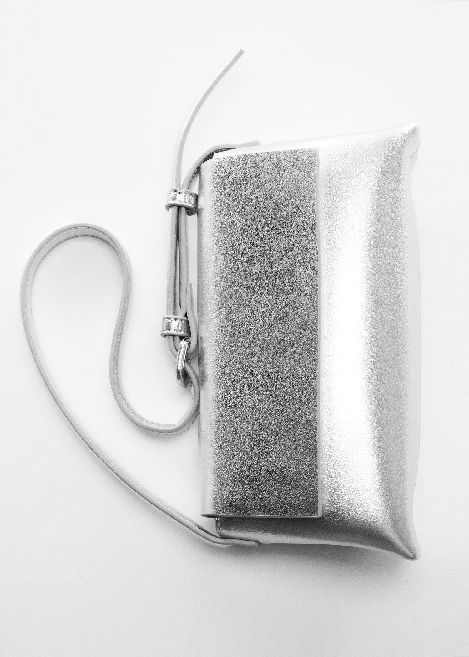 Silver Shoulder Bag, , large image number 5