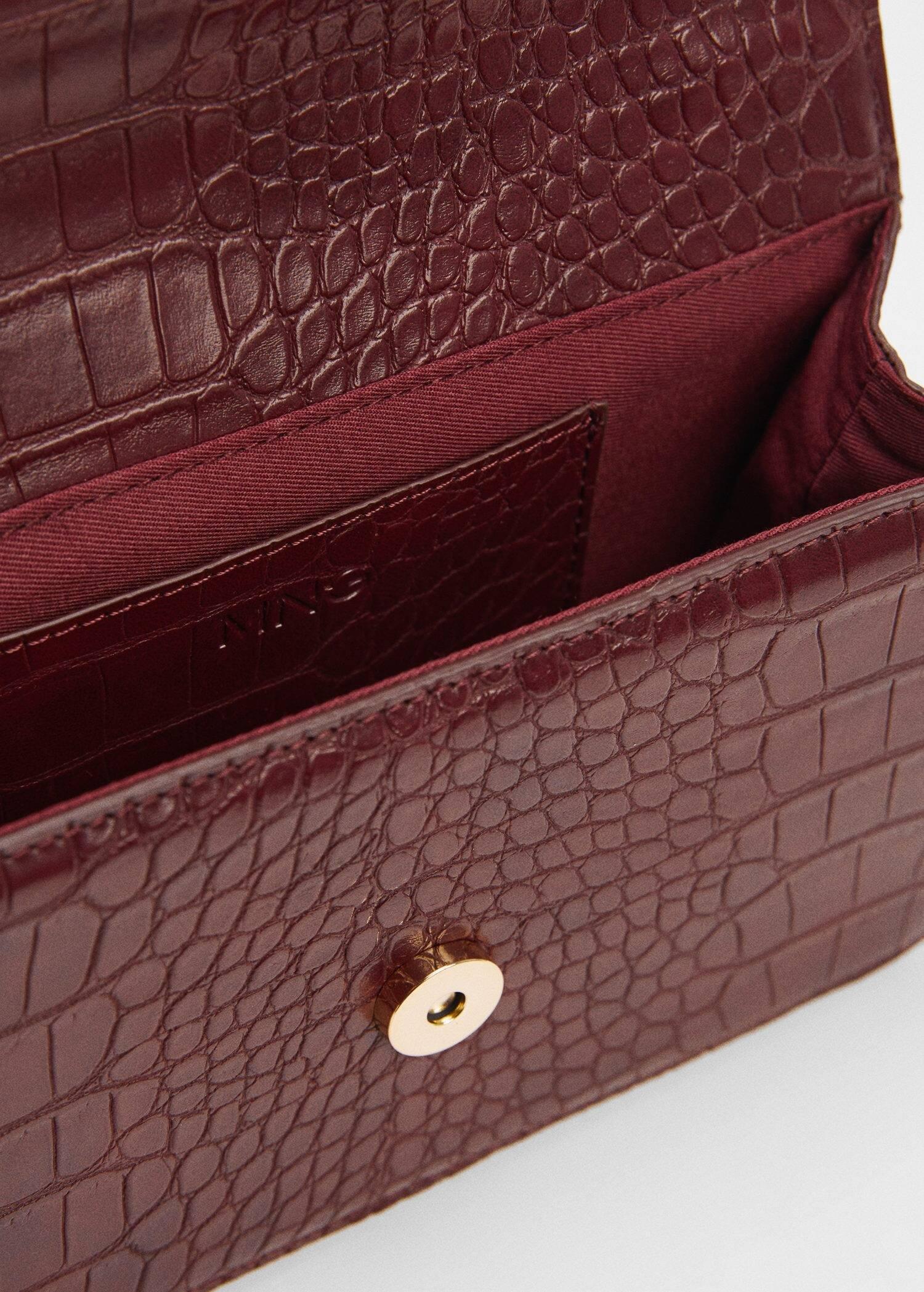 Red Coco-Effect Chain Bag, , large image number 4