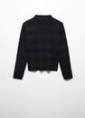 Mango - Black High Collar Sweater