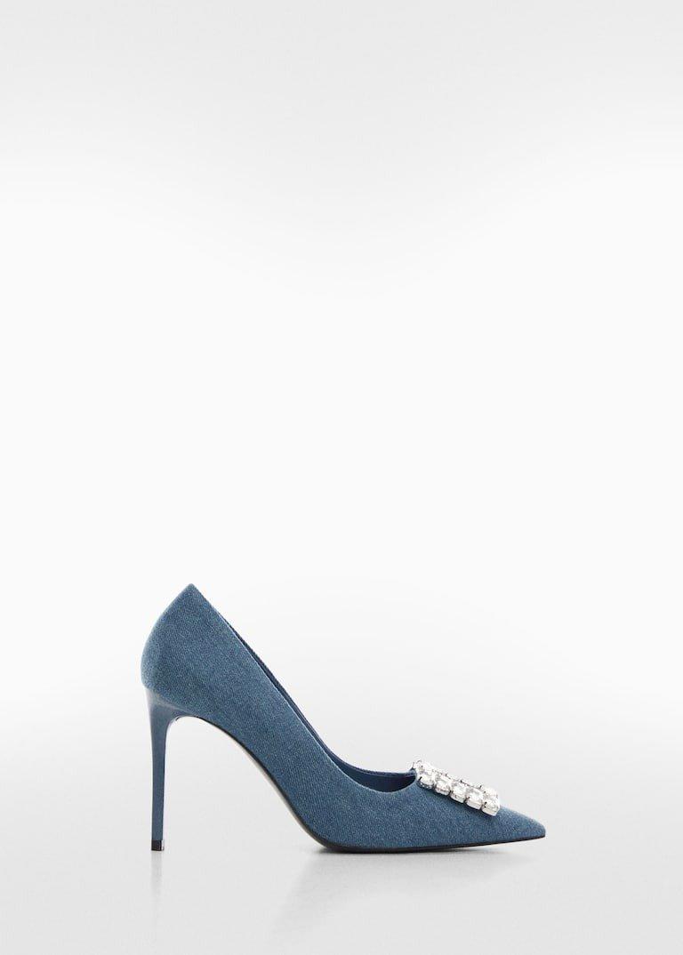 Mango - Blue Jewel Denim Shoe