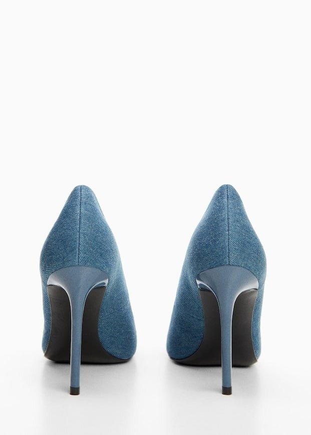 Mango - Blue Jewel Denim Shoe
