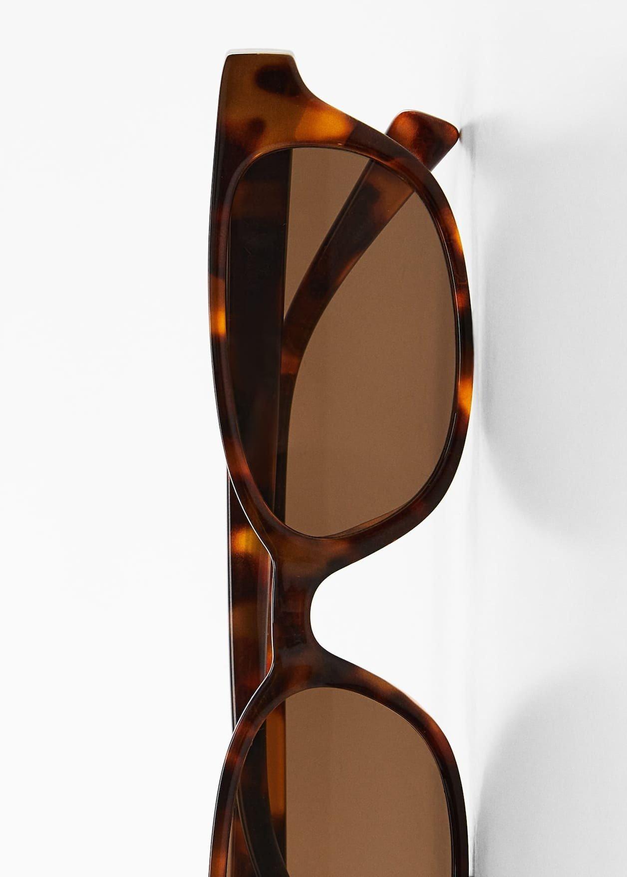 Mango - Brown Retro Style Sunglasses