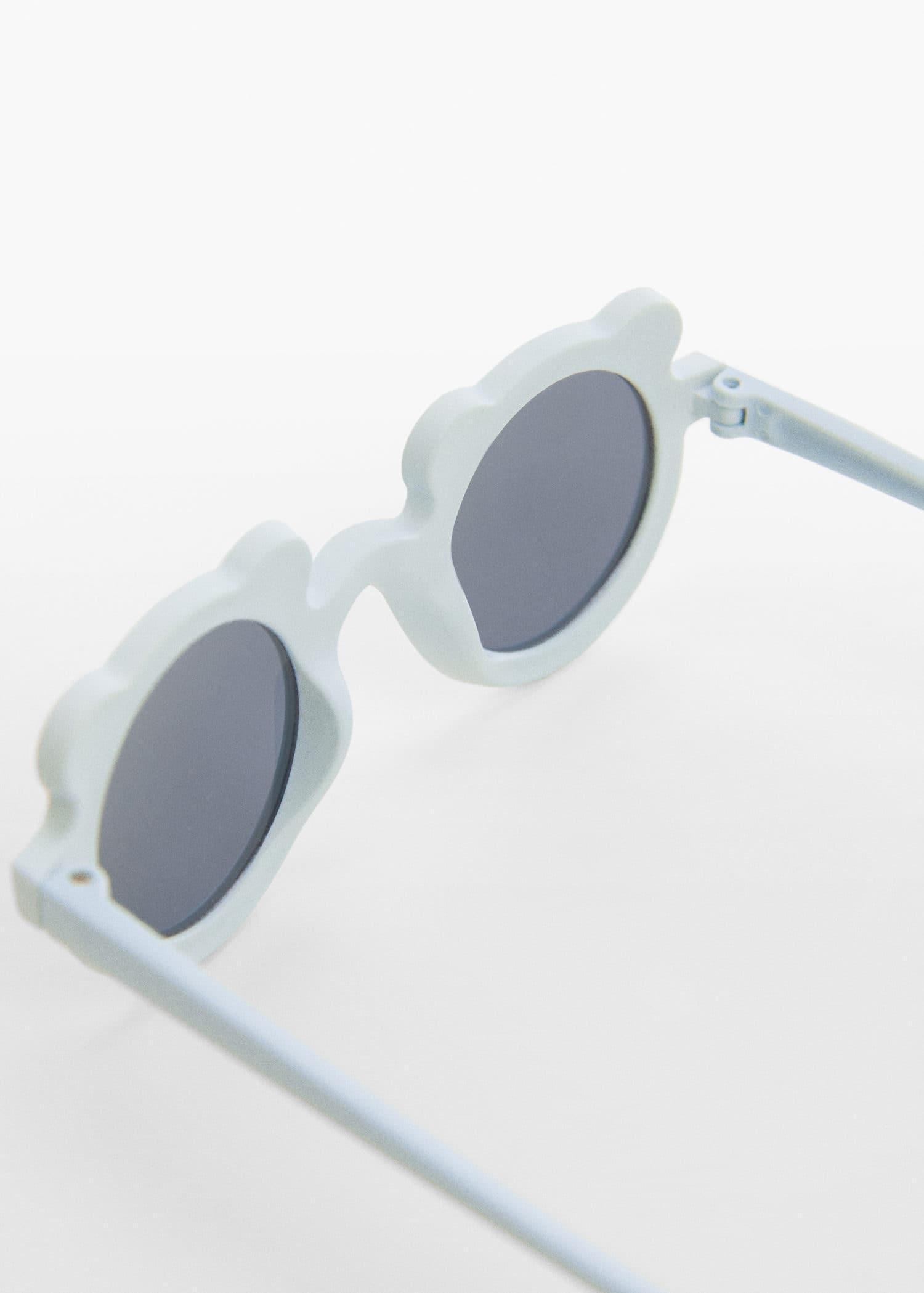 Turquoise Teddy Bear Sunglasses, Kids Boys, , large image number 1