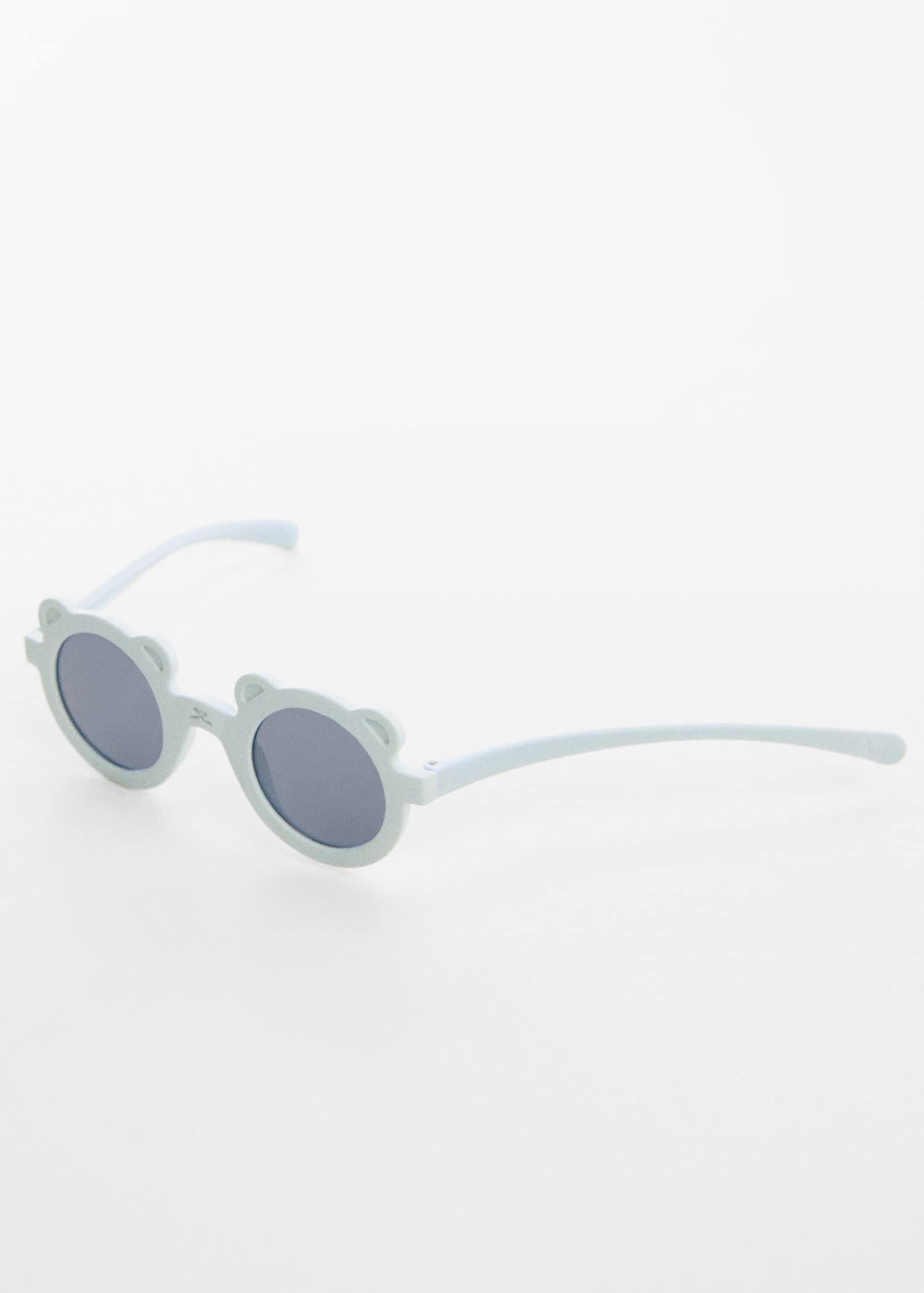 Turquoise Teddy Bear Sunglasses, Kids Boys, , large image number 2