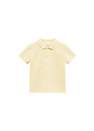 Mango - Yellow Cotton Polo Shirt, Kids Boys