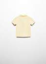 Mango - Yellow Cotton Polo Shirt, Kids Boys
