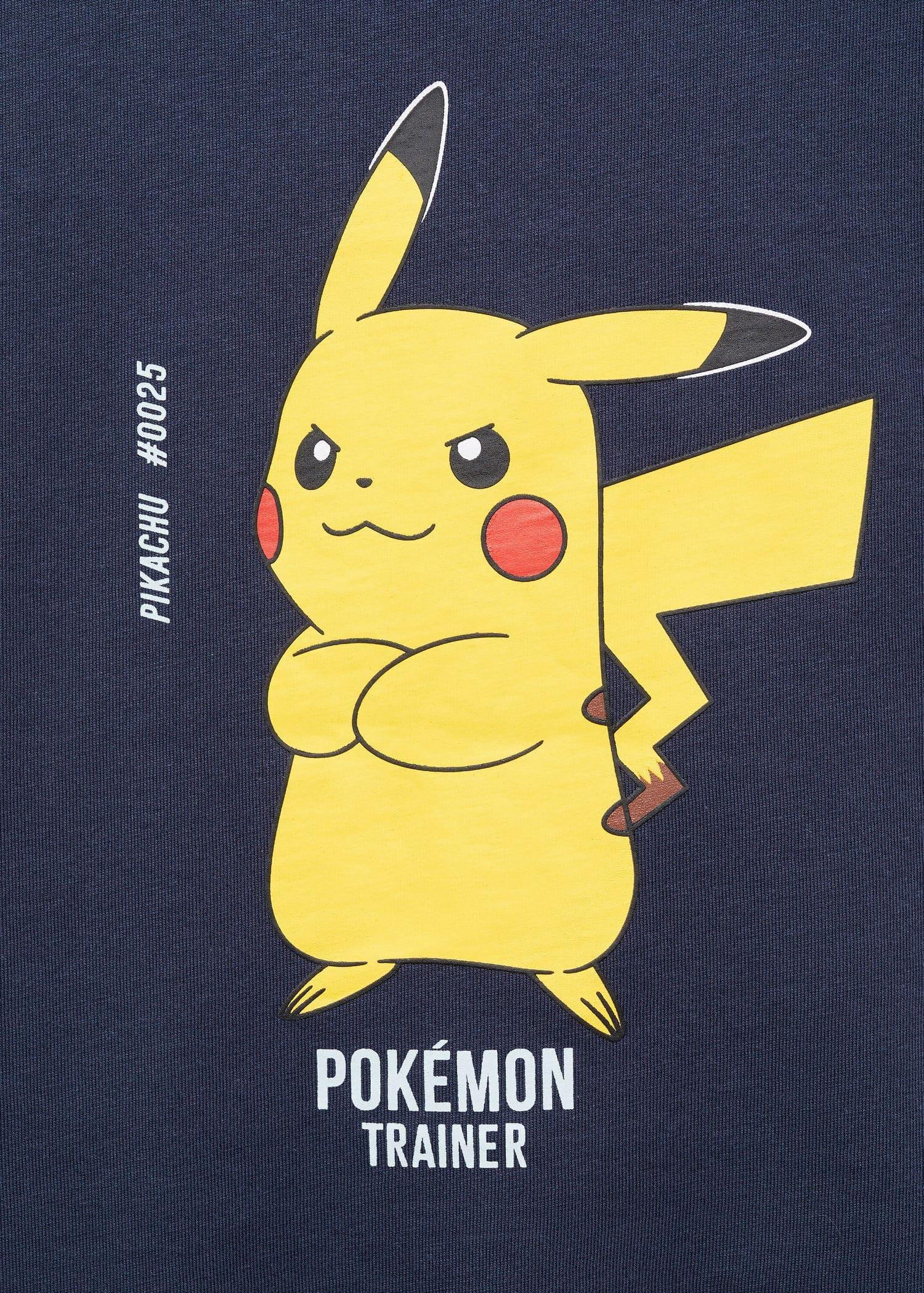 Navy Pikachu Pokemon Pyjamas, Kids Boys, , large image number 2