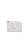 Mango - White Wallet With Flap And Logo
