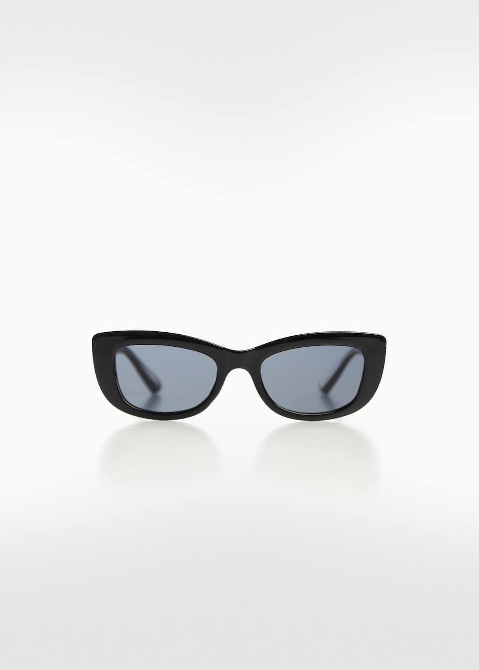 Mango - Black Retro Style Sunglasses