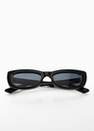 Mango - Black Retro Style Sunglasses