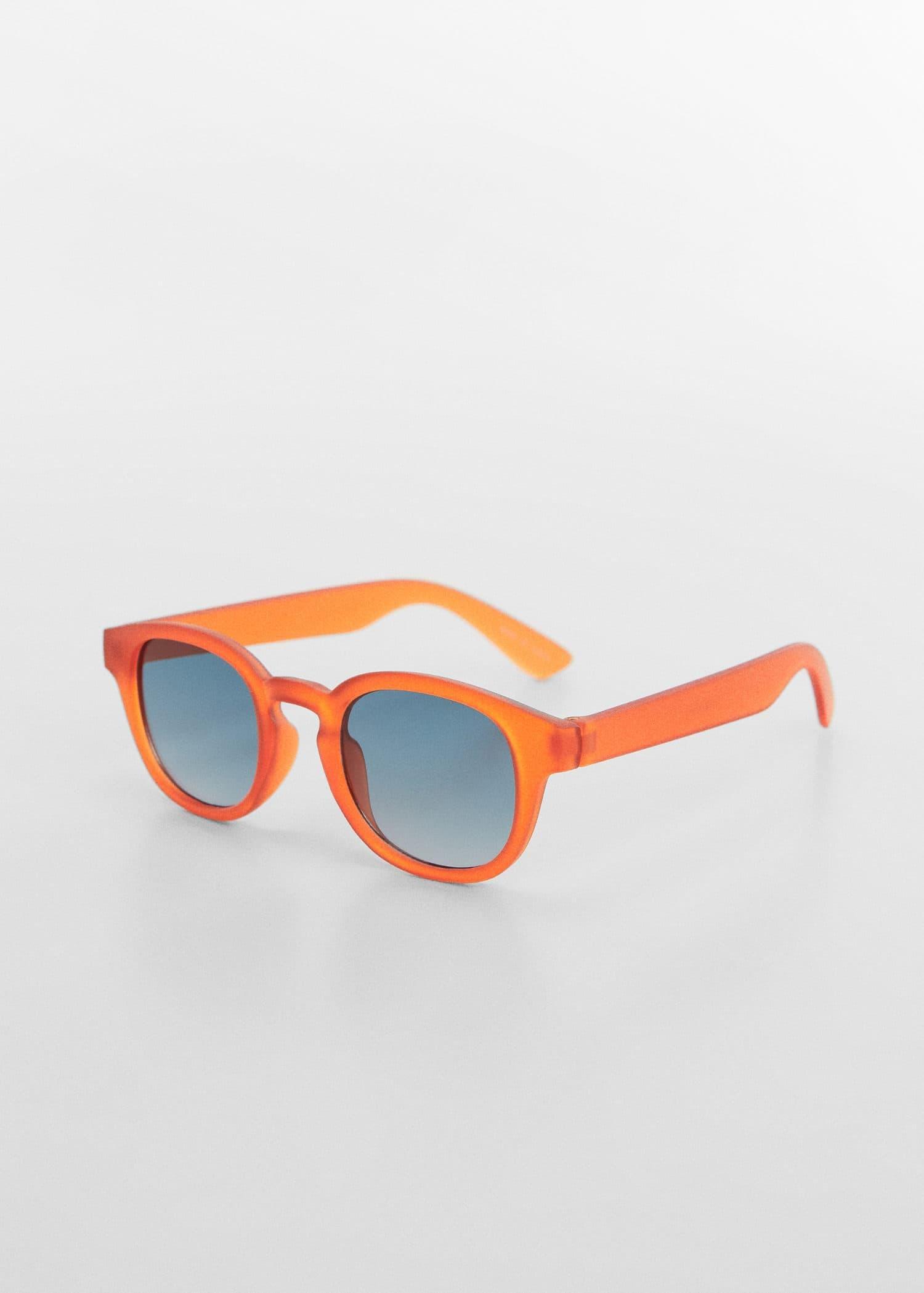 Mango - Brown Acetate Frame Sunglasses, Kids Boys