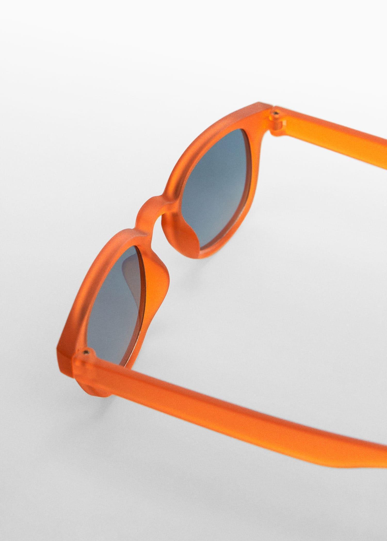 Mango - Brown Acetate Frame Sunglasses, Kids Boys