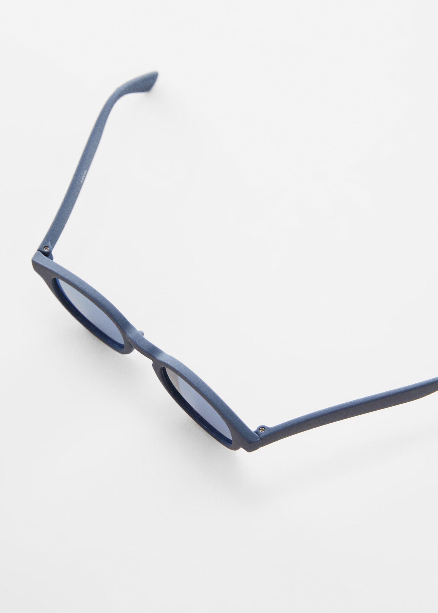 Navy Acetate Frame Sunglasses, Kids Boys, , large image number 2