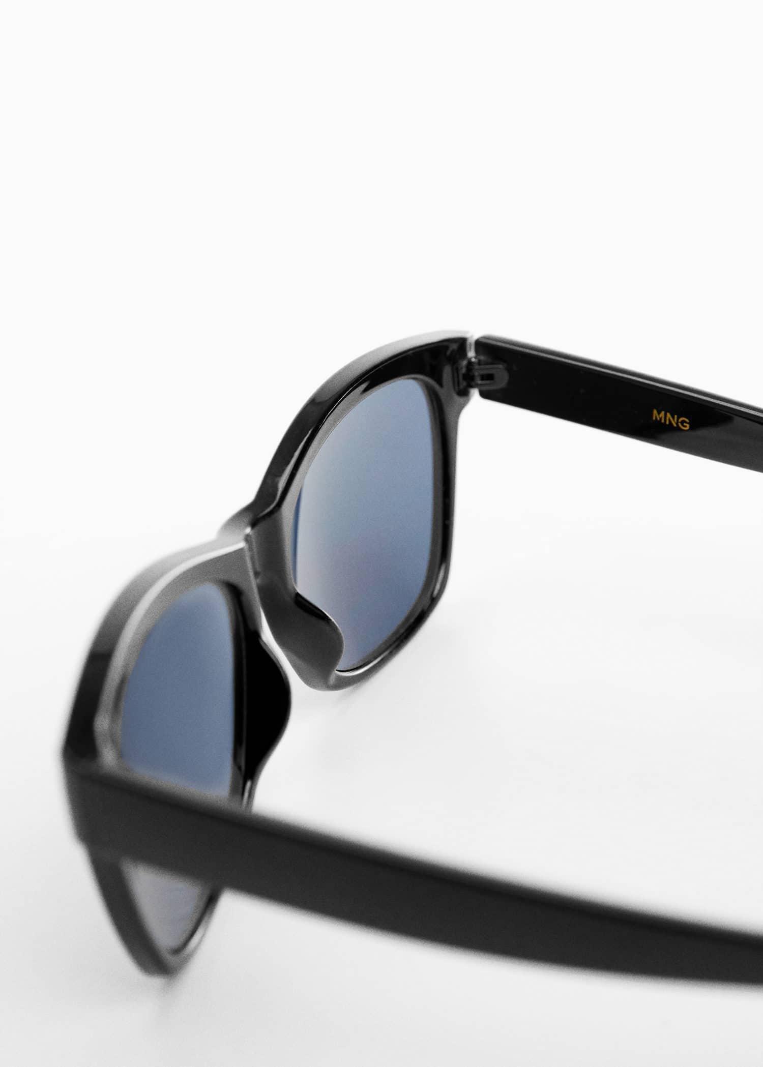 Mango - Black Acetate Frame Sunglasses