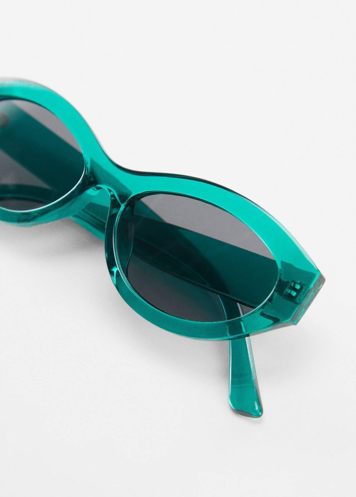 Blue Retro Style Sunglasses, , large image number 2