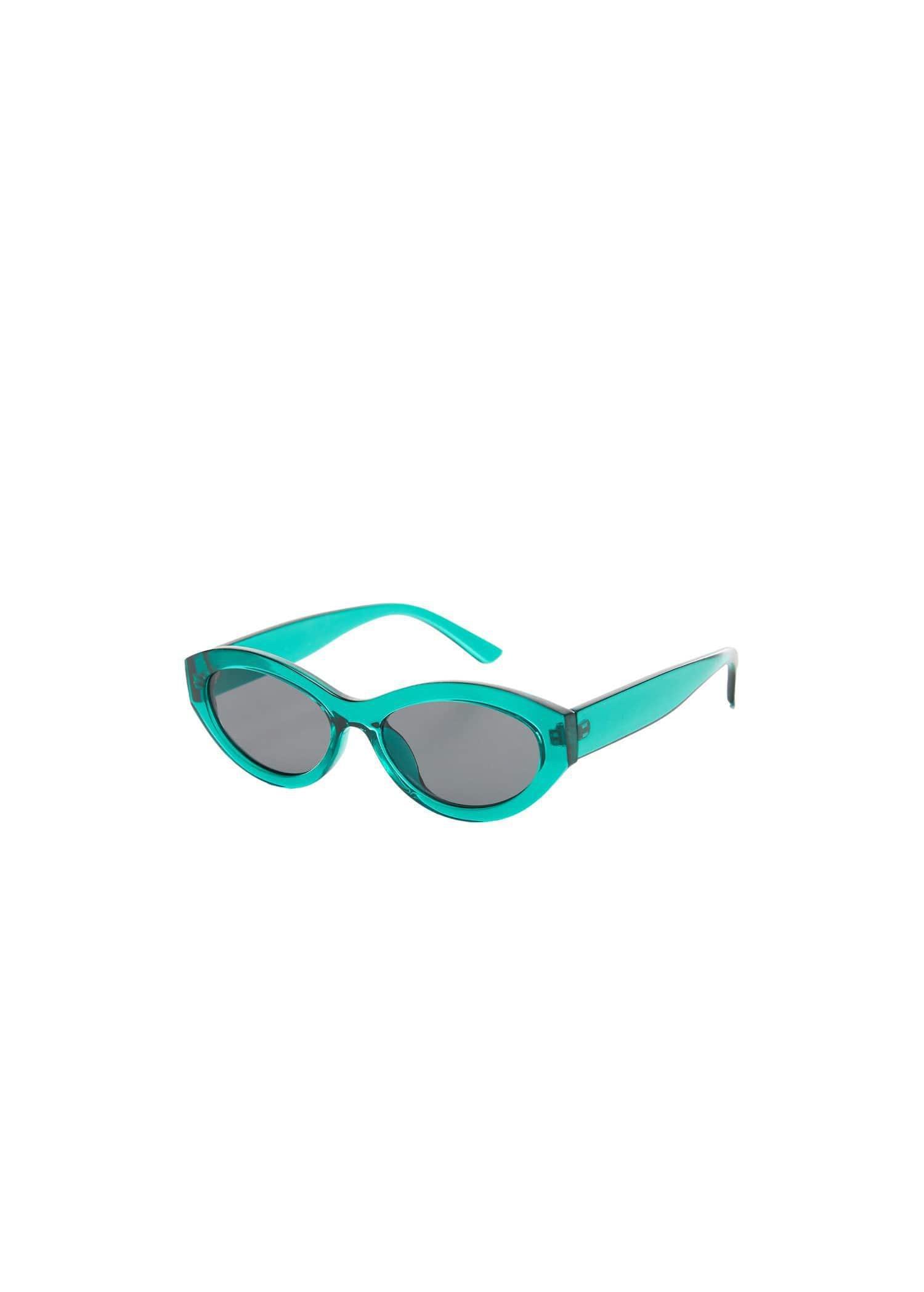 Blue Retro Style Sunglasses, , large image number 3