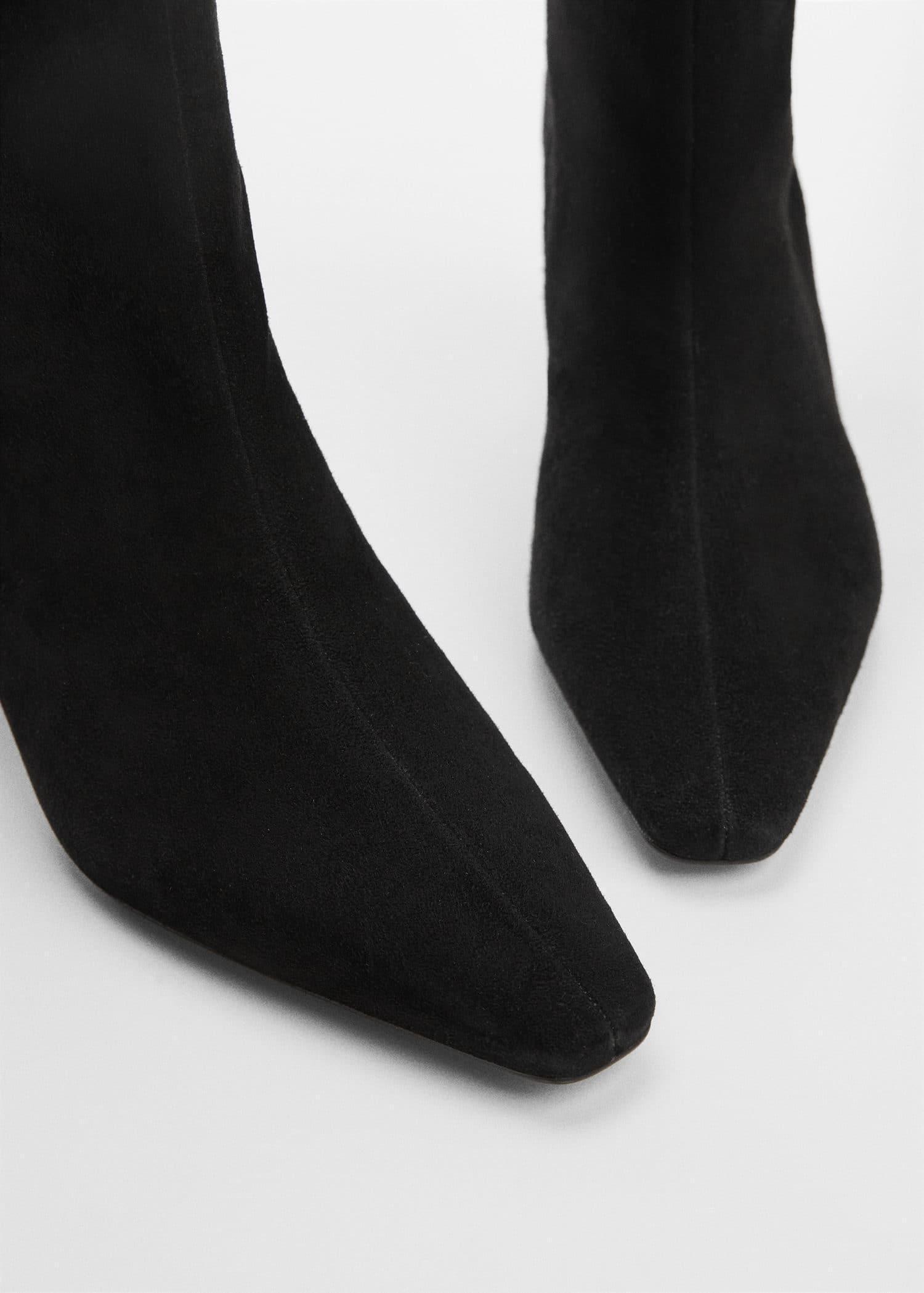 Mango kitten heel boots online
