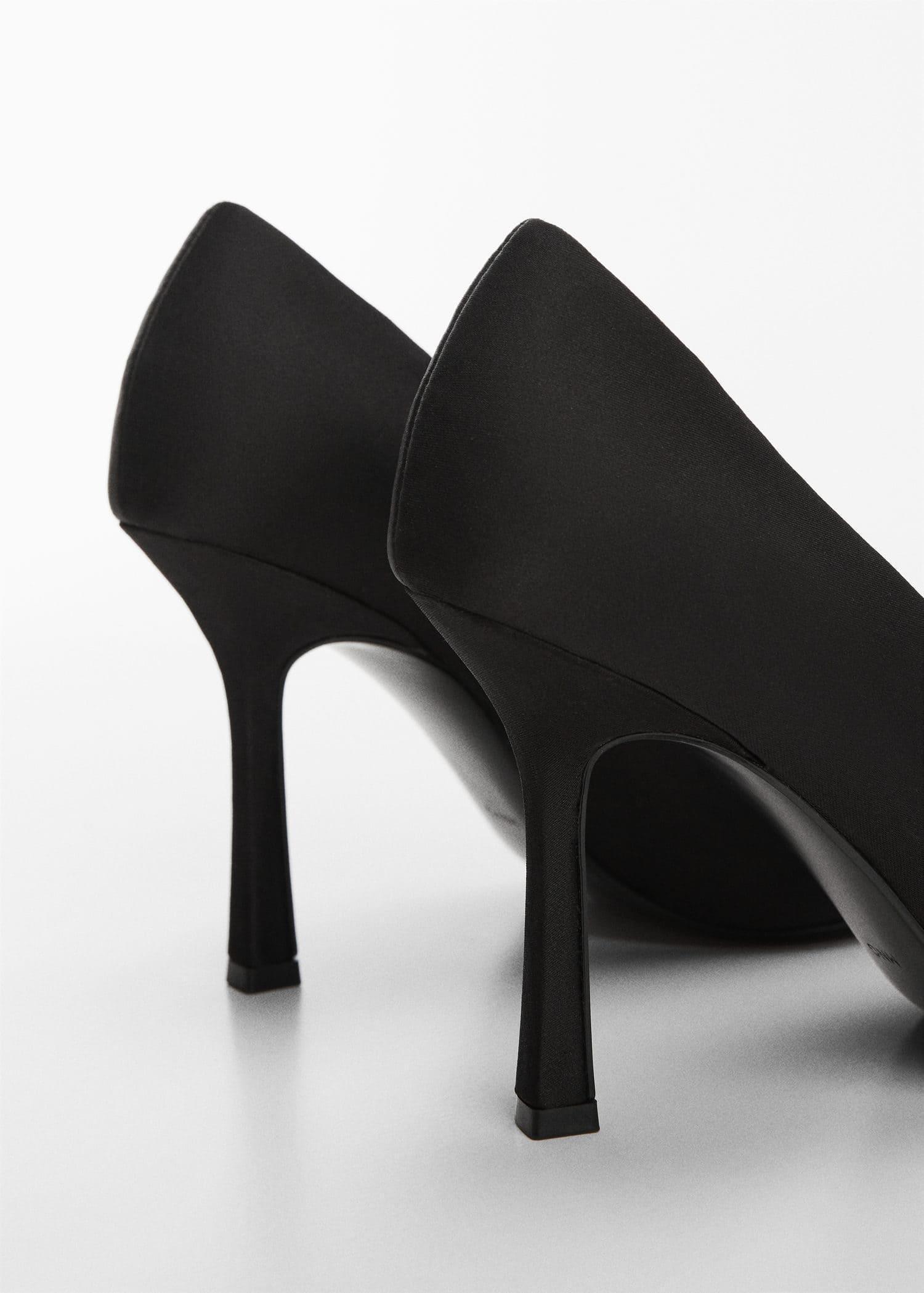 Black Jewel-Heel Shoes, , large image number 2