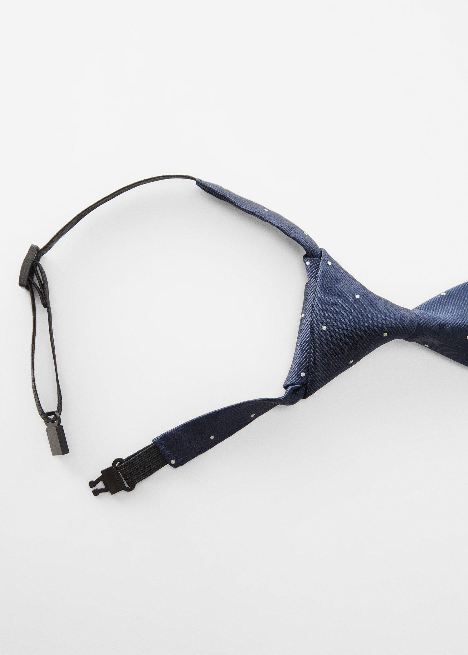 Navy Polka-Dot Tie, Kids Boy, , large image number 0