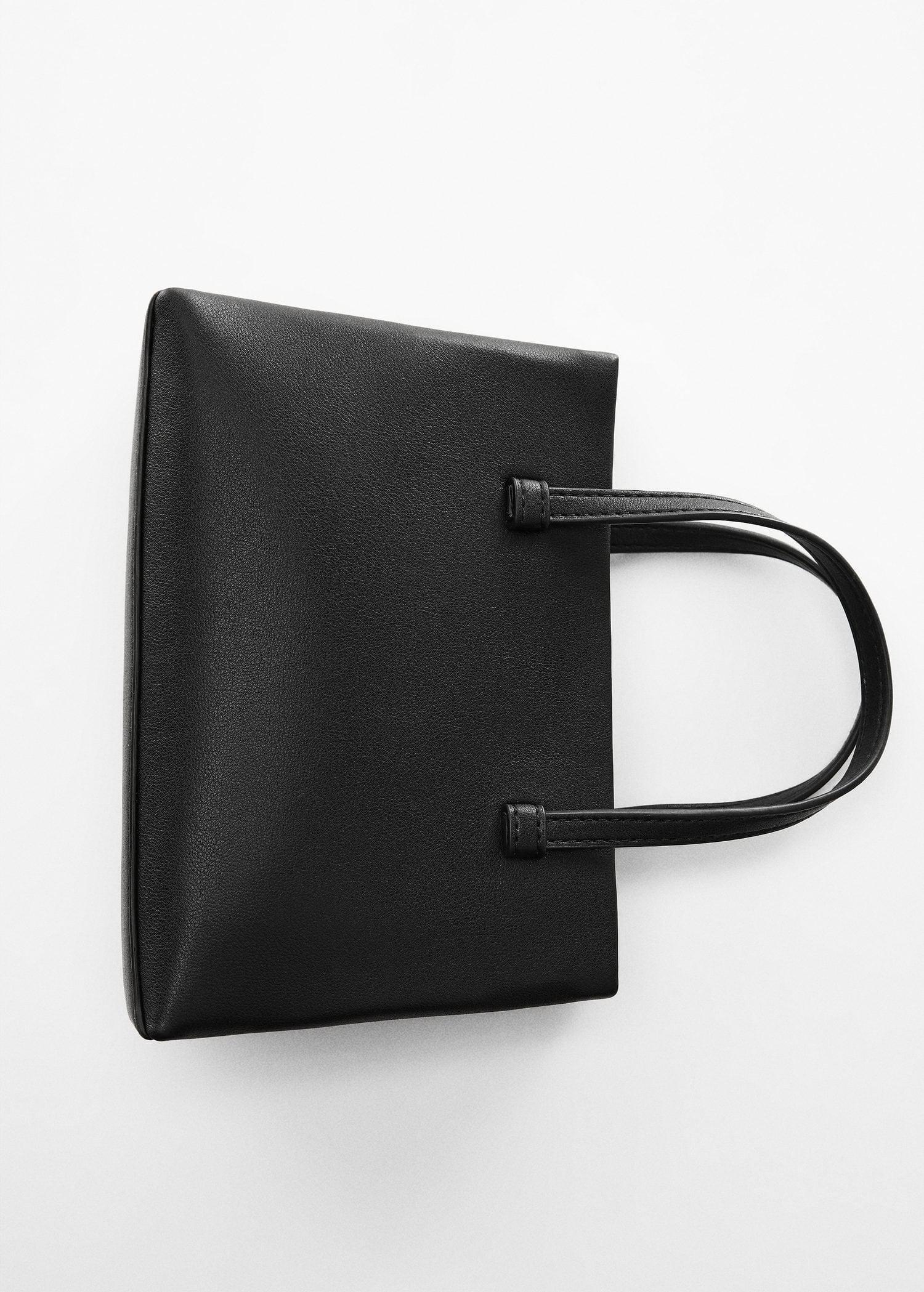 Black Crossbody Bag With Double Handle, , large image number 1