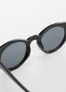 Mango - Black Retro-Style Sunglasses