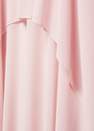 Mango - Pink Lt-Pastel Asymmetric Semi-Transparent Cape