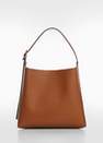 Mango - Brown Shopper Bag With Buckle