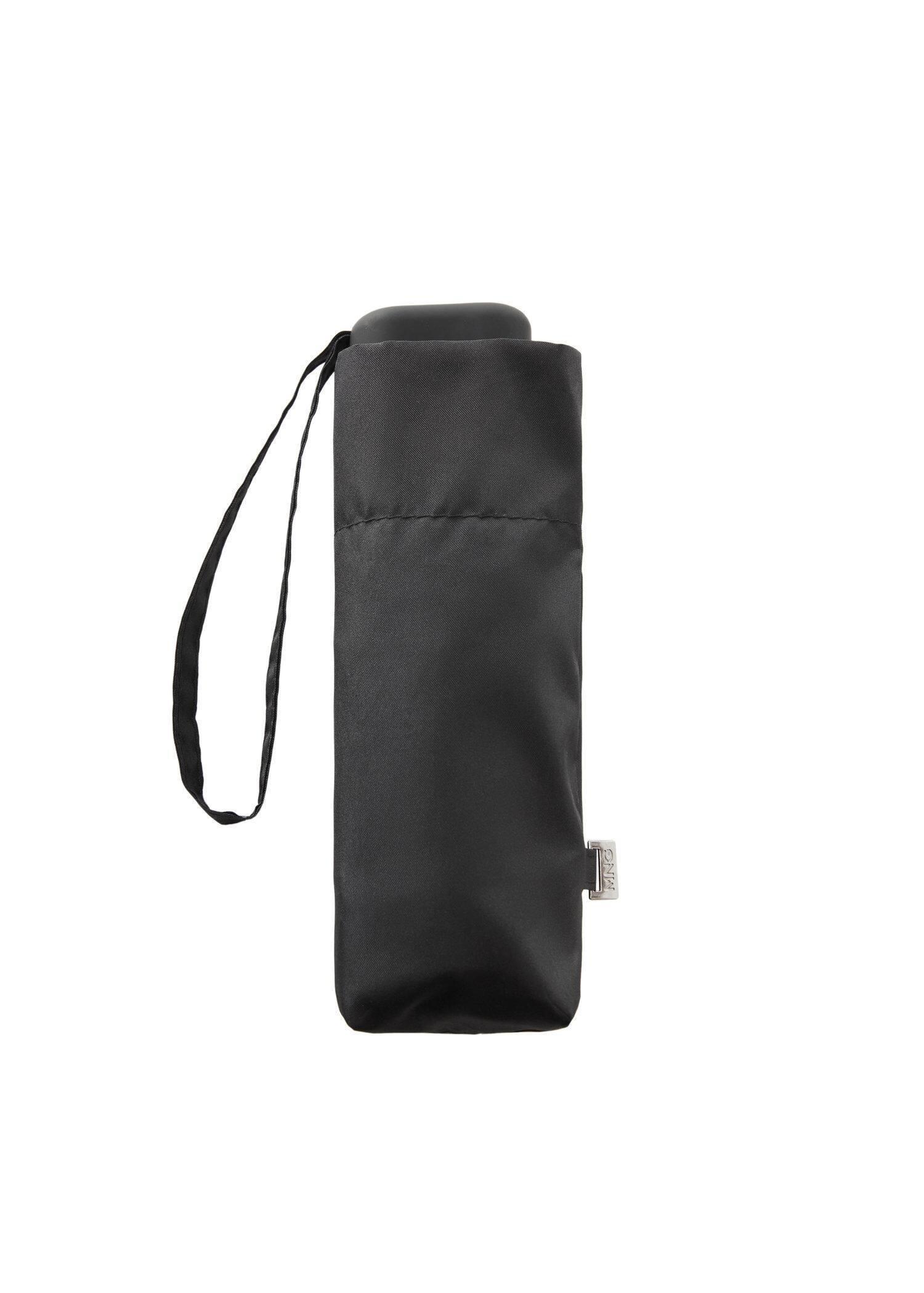 Mango - Black Mini Folding Umbrella