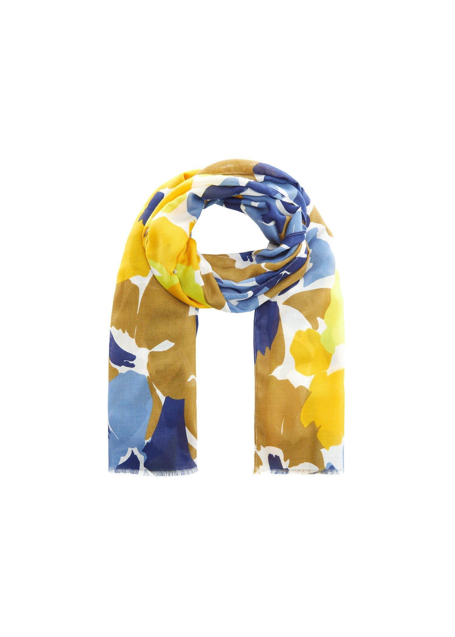 Multicolour Floral Print Scarf, , large image number 3