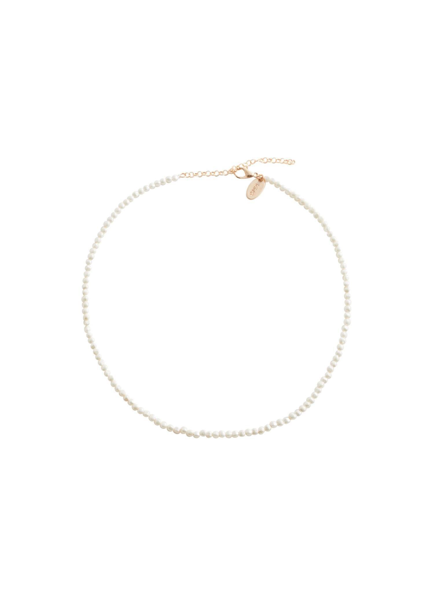 Mango - Gold Pearl Necklace